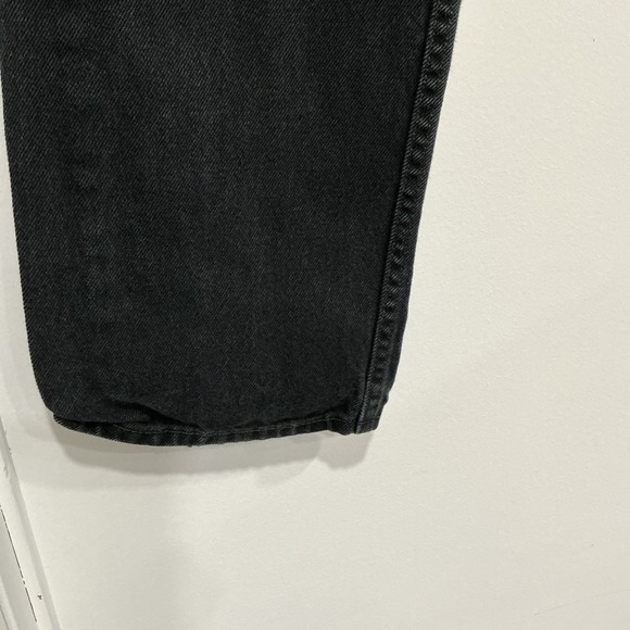 Levi's 505 Men's Regular Fit Jean, 36wx34L - Black, Classic - Picture 11 of 15